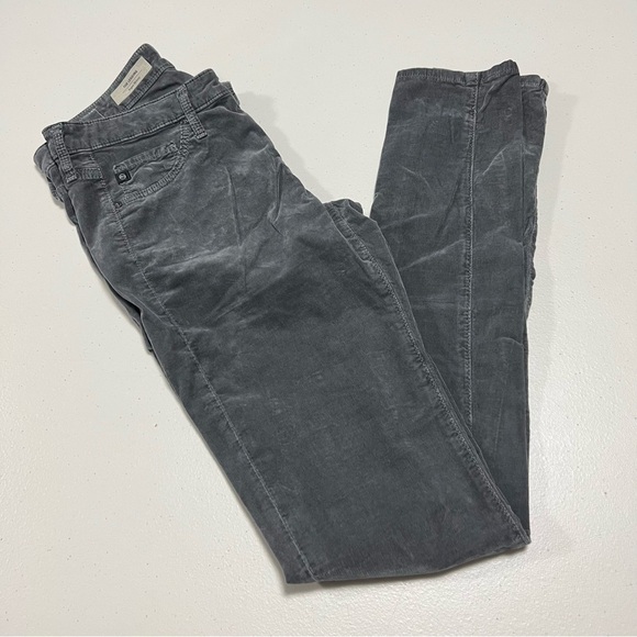 Ag Adriano Goldschmied The Legging Corduroy Super Skinny Jeans Gray - Picture 3 of 11